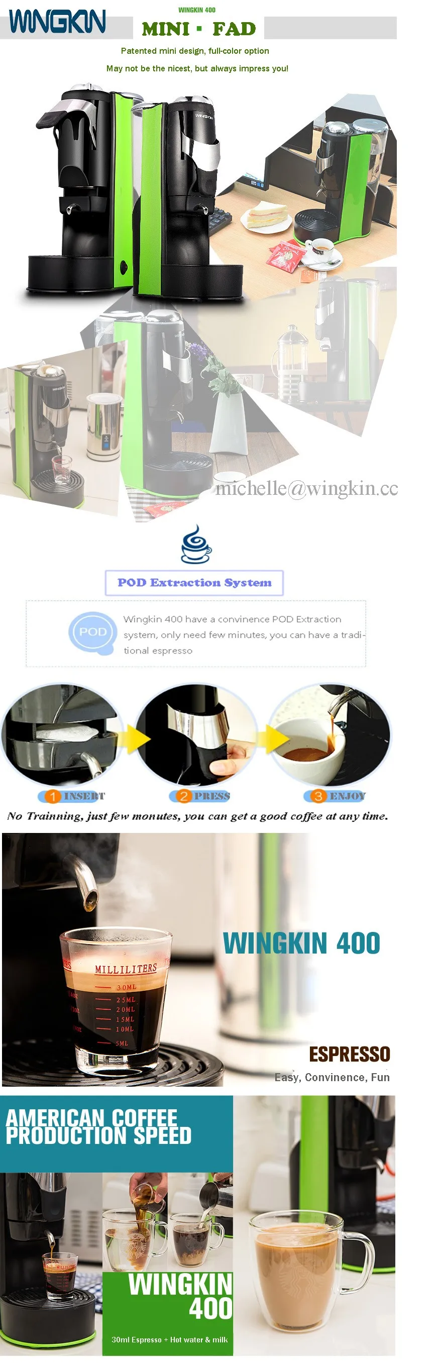 44mm Espresso Pod Machine With E.s.e System Buy 44mm Pod Machine,44mm