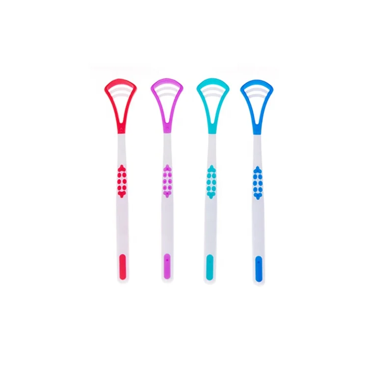 Iso Ce Approved High Quality Dental Tongue Cleaner Scraper Tongue Brush