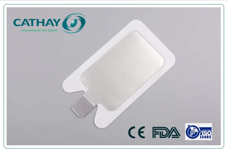 High Quality Iso Certificated Adhesive Ecg Blue Hand Ems Electrode Pad