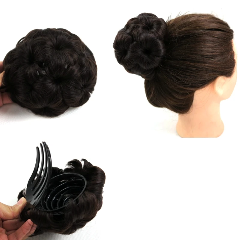 New Arrival Fashion Chignon Hair Pieces Bun Easy Wear Afro Hair