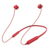 Neckband design wireless bluetooths earphone one-button operation muti function headphone