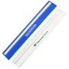 Hot sales high quality OEM logo 12 inches rectangle durable sturdy solid plastic multi-functional inside magnifier scale ruler