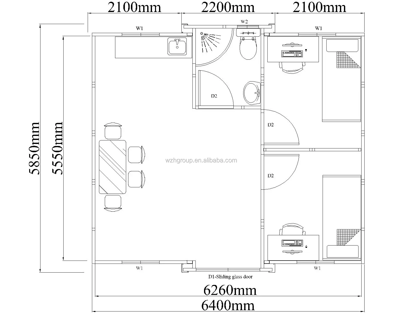 Quick Build Houses Expandable Container Quick Build Porta Cabin