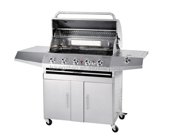 CE Approval Stainless Steel barbecue grill machine gas grill bbq