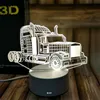 3D Light Creative 3D LED Night Lights Novelty Illusion Night Lamp 3D Illusion Table Lamp For Home Decorative