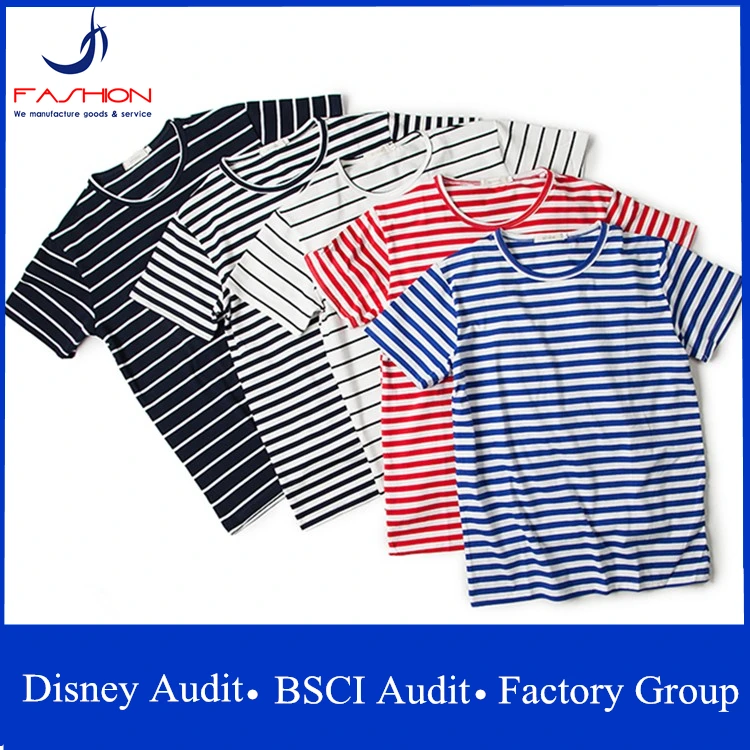 striped t shirt wholesale