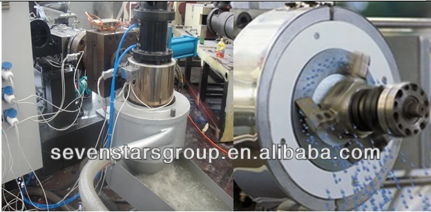 plastic pelletizing machine/plastic granulating machine/plastic granulator
