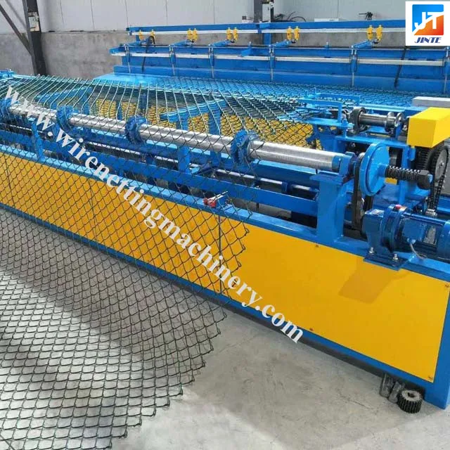 Jinte brand latest technology chain link mesh fencing machine for wholesales 