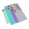Custom business clipboard multi color A4 pp plastic clipboard folder, presentation clipboard folder for industry and office use
