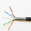 Good quality OEM brand 23awg 0.574mm copper Cat6 utp outdoor internet cable/ lan cable for communication
