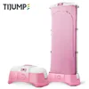 The newest aluminum pole plastic folding portable electric drying airer remote control clothes dryer