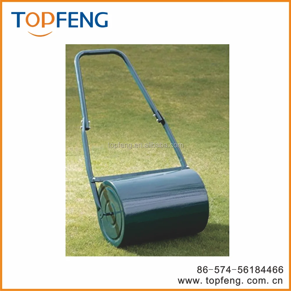 Verzinktem Stahl Garten Gras Rasen Roller 30 L Mit Schaber