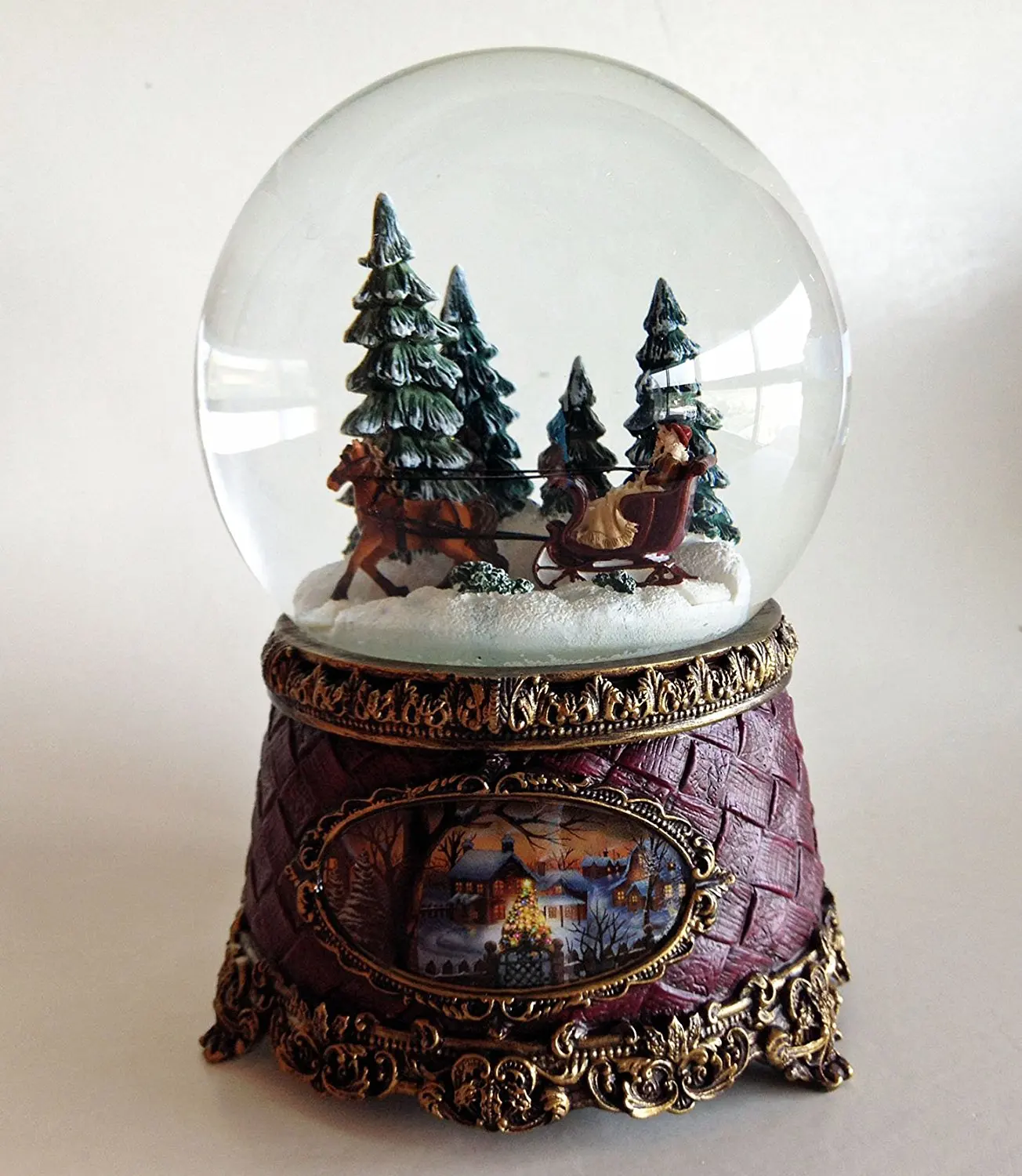 small xmas snow globes