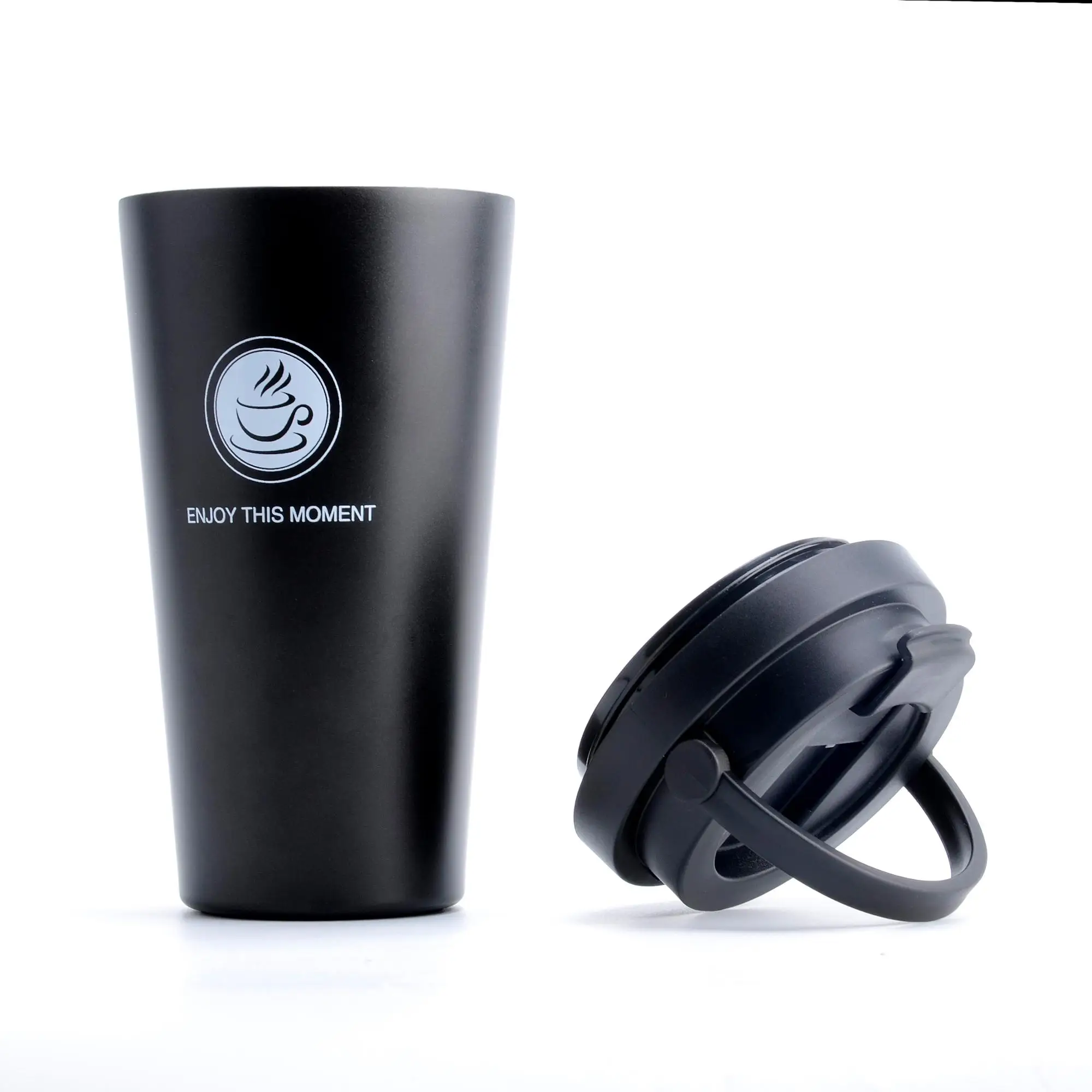 Custom Logo Nonspill Coffee Thermos Stainless Steel Travel Tumbler Mug