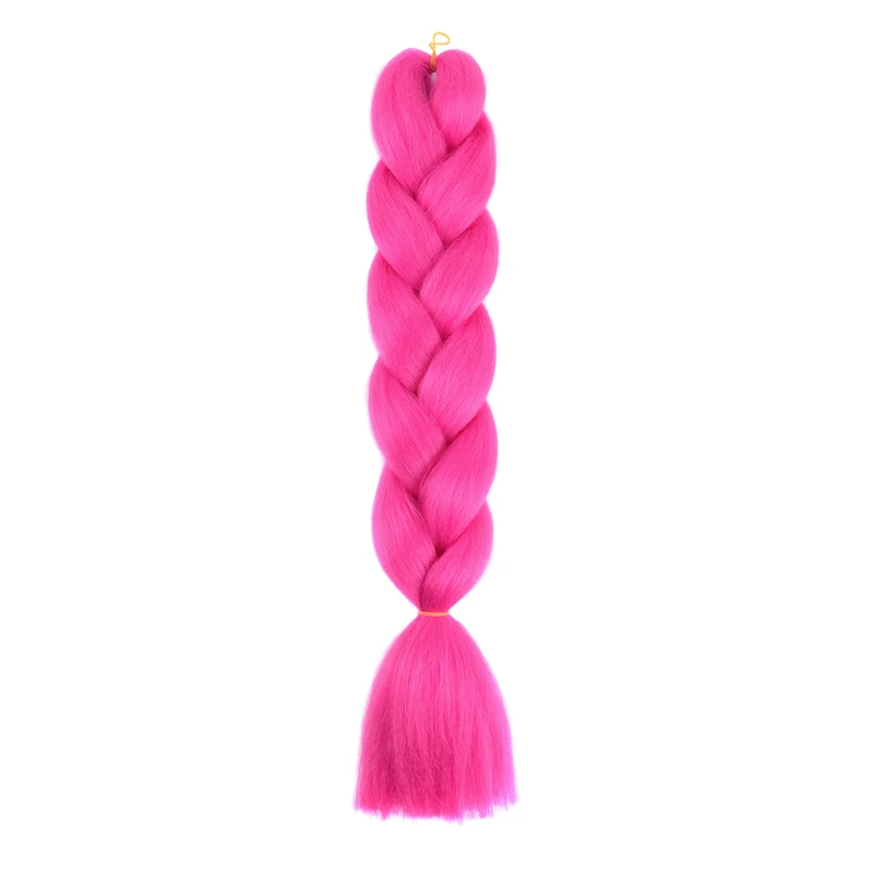 48Inch extension jumbo braiding hair bulk wholesale high temperature fiber synthetic braiding hair pre stretched