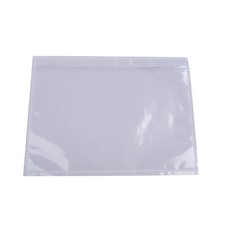Label Sleeves 1000 PCS 7.5"x 5.5" Clear Self-Adhesive - Plastic