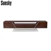 Luxurious fashion european-style Walnut wood Metal elements TV cabinet SK1224F