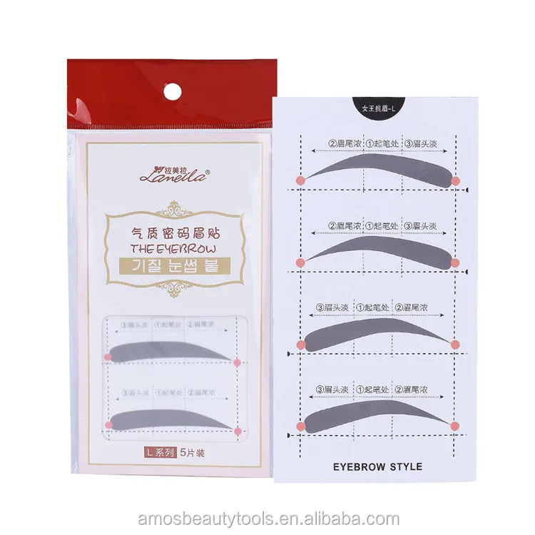 eyebrow stencil