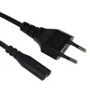 VDE 250v european power cord AC Europe Type Power Extension Cord Powercord Cable to IEC C7 eu 2 pin plug for hair dyer