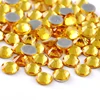 Crystal Hotfix Rhinestones for Clothes Shoes Crafts Hot Fix Round Glass Gems Stones Flat Back with Glue for Clothing