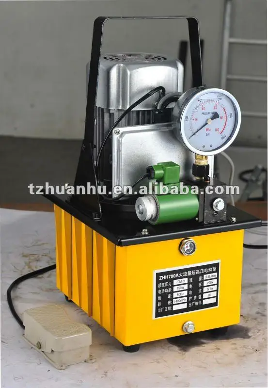 8 Liters, 0.75KW, ONE-WAY Electric Hydraulic Pump HHB-630E, View ...