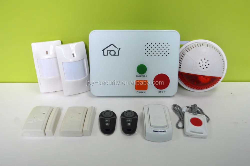 2021new!!!gsm Security Guard System/ Burglar Alarm,Fire Alarm,Medical Alert / With Best Home