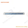 1u UTP CAT6 24 Ports Network Patch Panel Used for Rack Cabinet