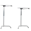 Air lifting Sit to Stand floor stand rising laptop and computer table
