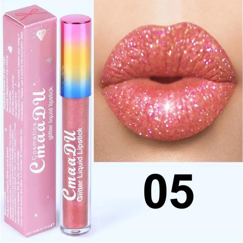 Manufacturer Makeup Shimmer Metallic Lip Gloss Private Label Glitter ...