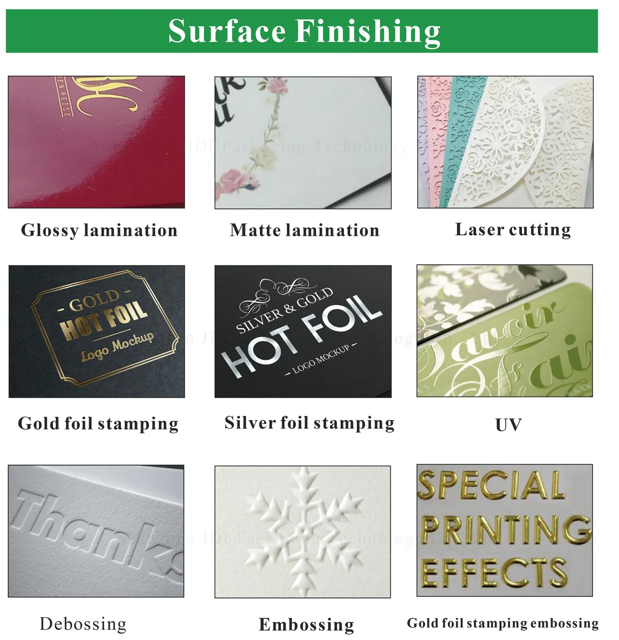 Surface finishing