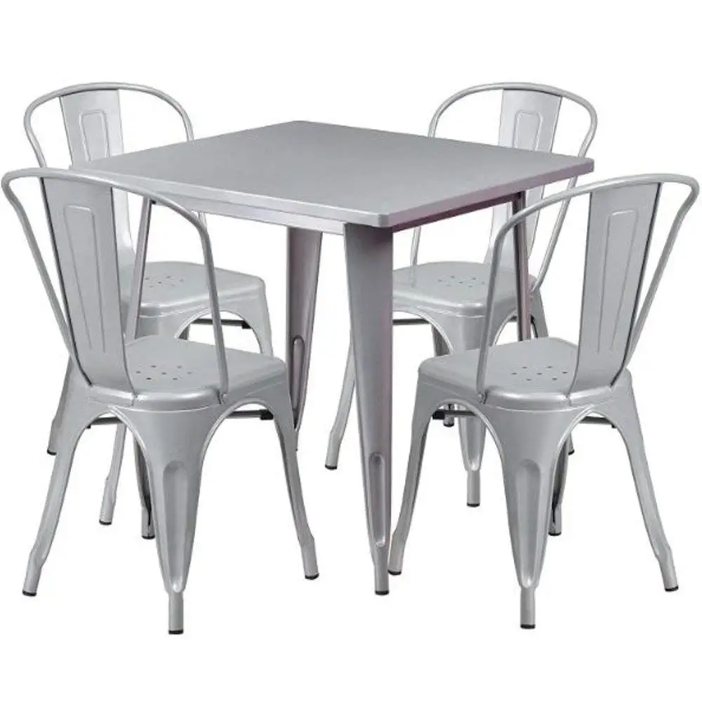 Metal Patio Furniture Set Find Get Quotations Gt Metal Patio Bistro Set White Small Porch Furniture Balcony Outside Table