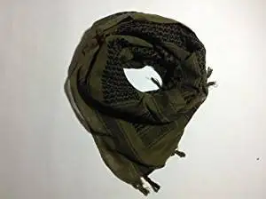 AK47 Zephyr Tactical Shemagh Tactical Desert Scarf Olive