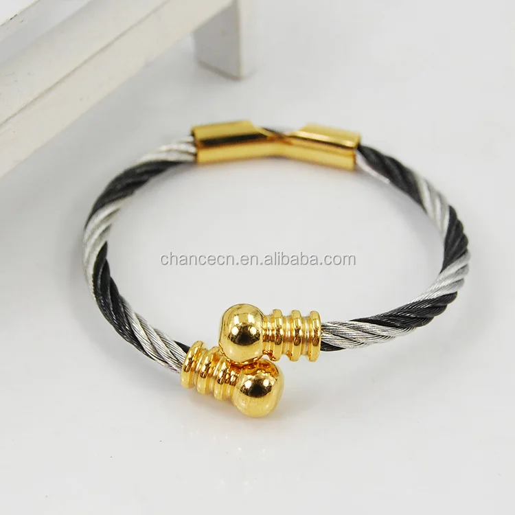 Stainless Steel Braided Twisted Cable Bracelet Buy Mens