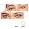 POLY FLEX 1-Tone green color contact lens korea design Cosmetics Contact Lenses for beauty eye