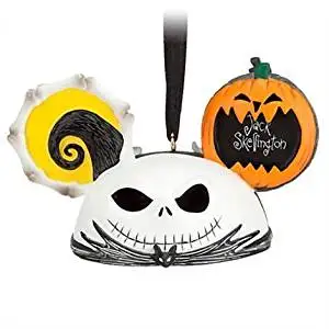 Jack Skellington and Zero Ear Hat Ornament by Disney