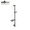 Shower Sliding Fitting Wall Mount Shower Riser Hand Held Shower Bar with Brass Sliding Rail