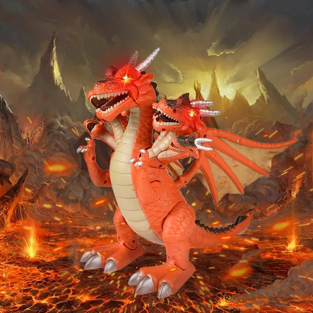 4"(h) large size with lights and sounds - buy dragon toys