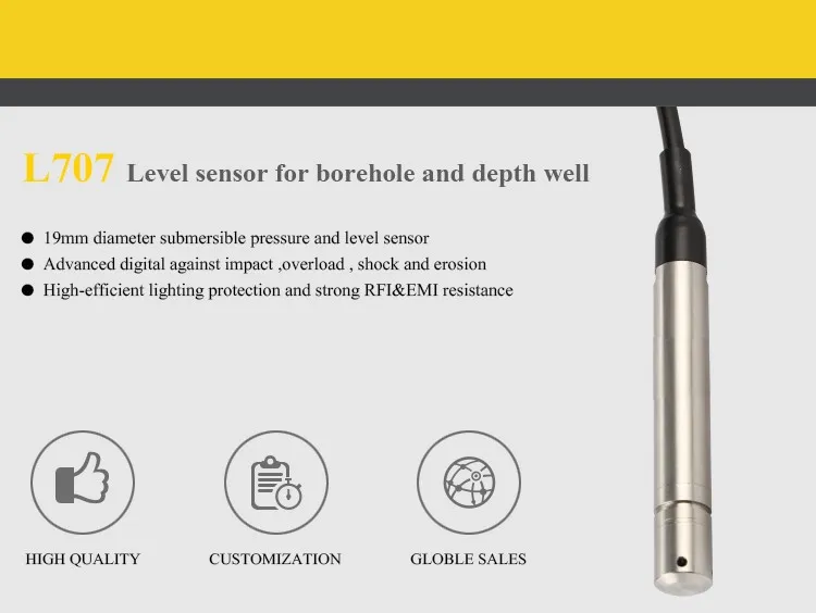borewell water level sensor transducer