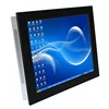 15 inch SATA and mSATA DDR3L extensible PCIe industrial automation panel PC with resistive touch screen with barebone system