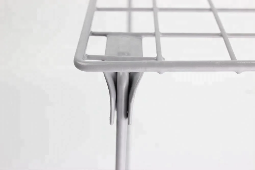 55071 School Locker Folding White Wire Stackable Locker Shelf For File Organizer Buy Locker