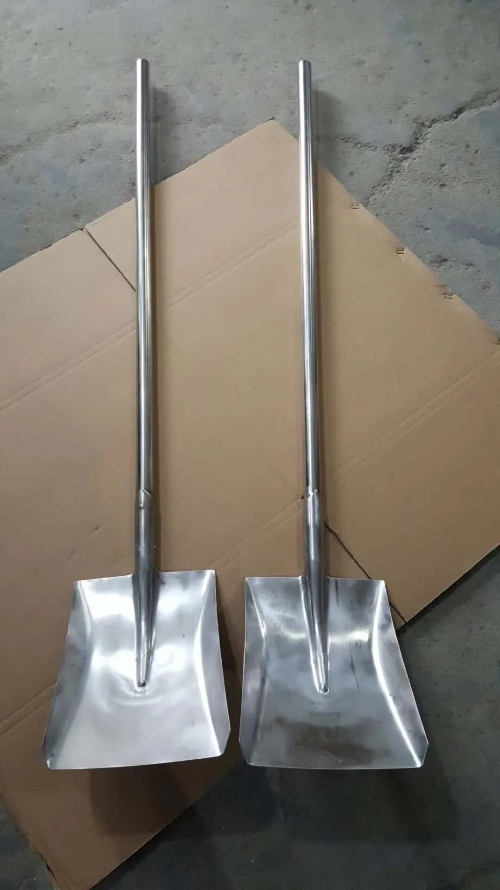 304 Stainless Steel Flat Square Shovel Spade Non Hand Tools