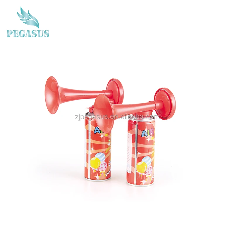 2x Loud Gas Air Horn Hand Held Football Sports Concerts Party Event Festival x 2 