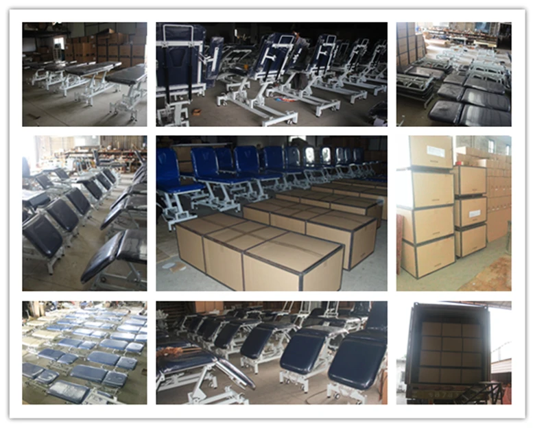 CY-C113 Best quality 2 Section HI-LOW used electric chiropractic tables
