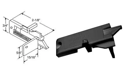Tilt Window Latch, Black - Package