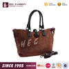 HEC 2019 Trend Classical Blank Designed Men`s Canvas Shoulder Strap Bag Handbag