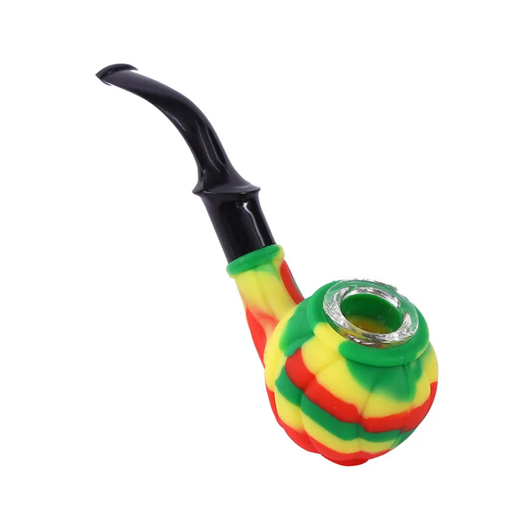 Glass Bowl New Popular Wholesale Rubber Silicone Smoking Pipes Weed