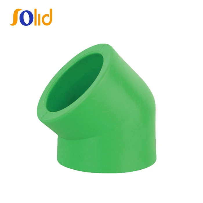 Green White Color Plastic ppr pipe fittings for water pipe