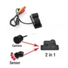 hottest selling stable parking aid detection system no drill no hole 1 camera car reverse+1 radar sensor frame parking sensor