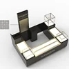 Modern cosmetic shop counter design store furniture display cabinet cosmetic display counter