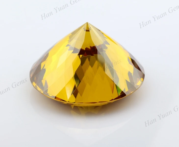 Round 50mm Cubic Zirconia Colored Large Polished Stones Buy Large